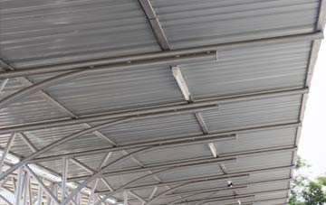 installing Old Newton metal roofing