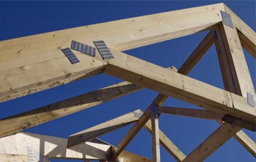 Old Newton roof trusses for new builds and additions