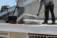 Old Newton flat roofing repair
