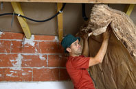 Old Newton tapered roof insulation